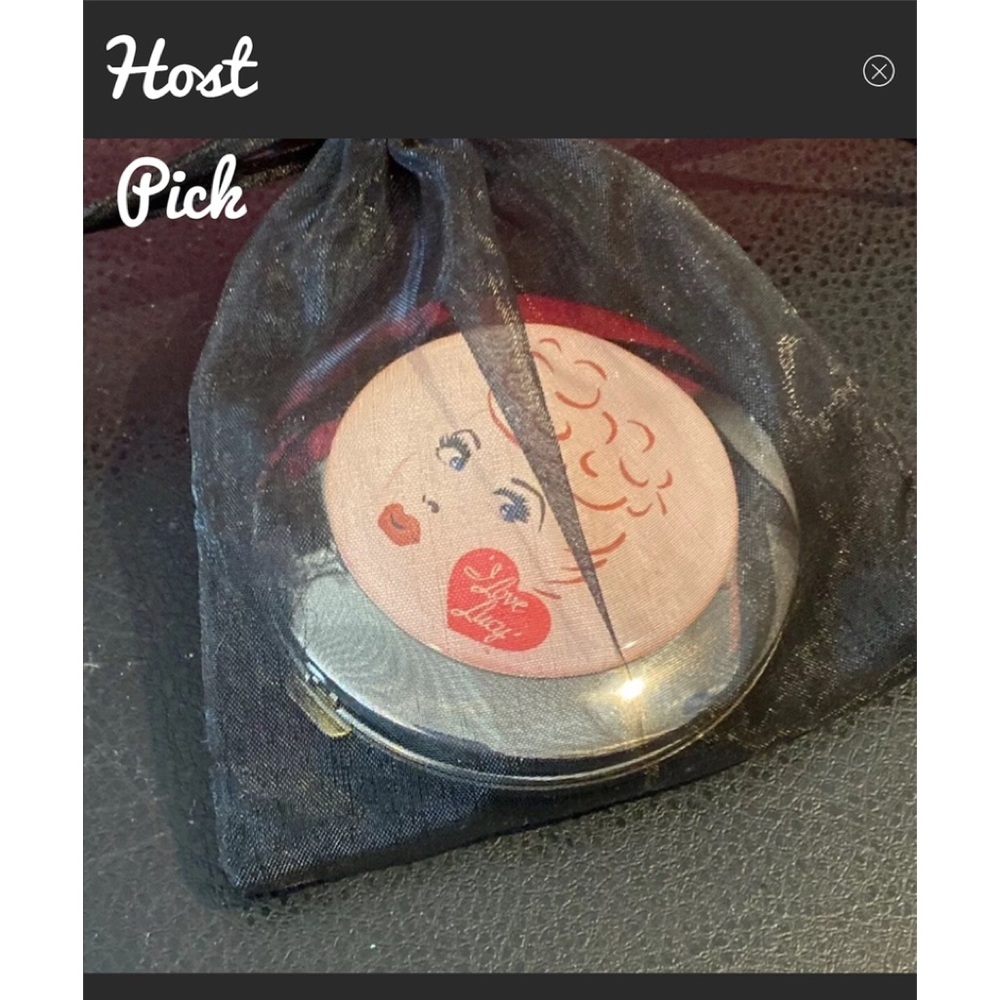 I Love ❤️ Lucy Compact Mirror